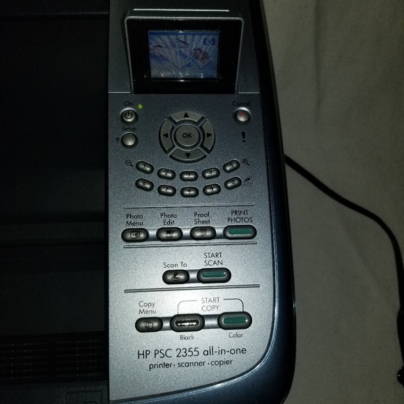 HP PSC 2355 All-in-One series (all cords included) - Picture 3 of 3